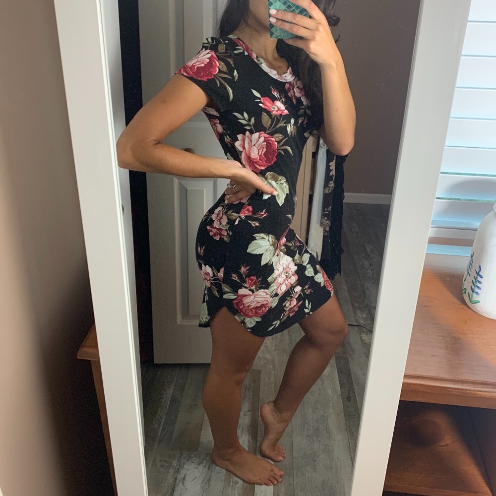 Floral Mini Dress